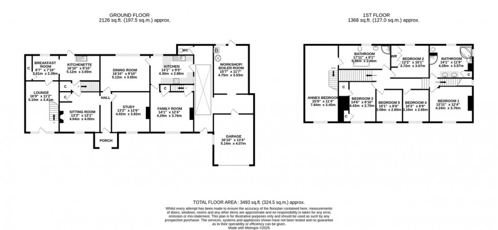 Floorplan for St. Marys Road, Meare