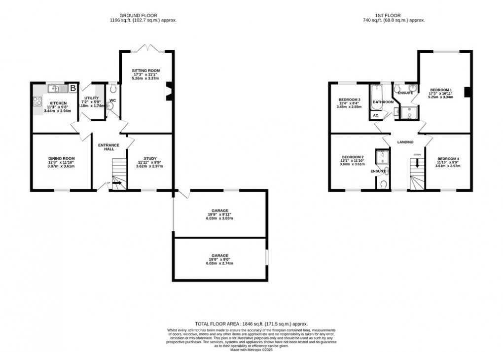 Floorplan for Station Road, Westbury Sub Mendip