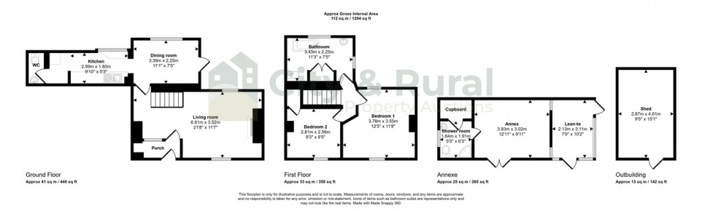 Floorplan for Portway, Wells