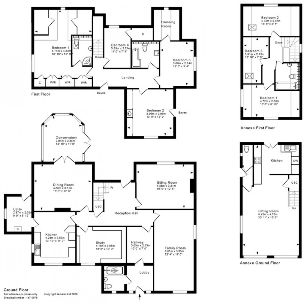 Floorplan for Wookey Hole Road, Wells