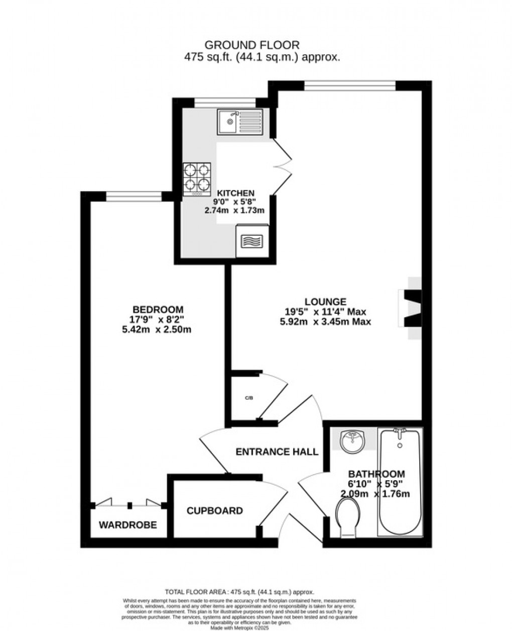 Floorplan for Bluestone Court, Street