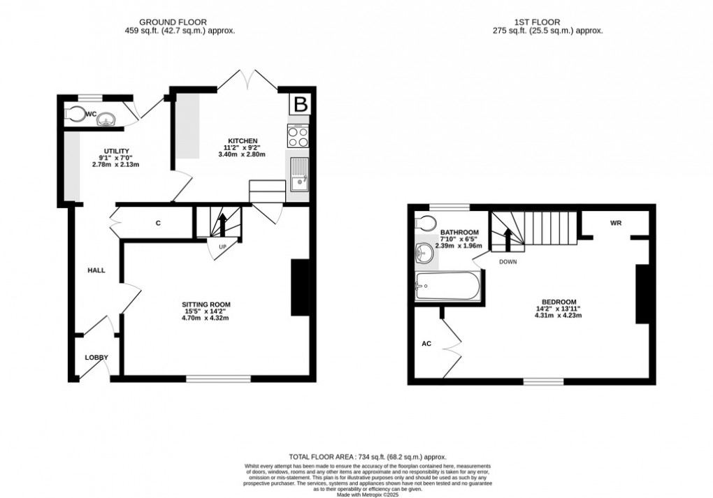 Floorplan for Tor Street, Wells
