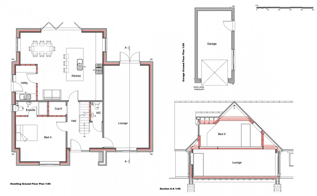Floorplan for Drayton Court, Somerton