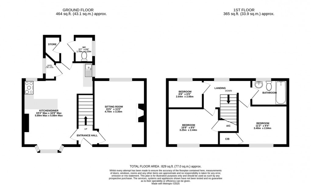 Floorplan for Jubilee Road, Street