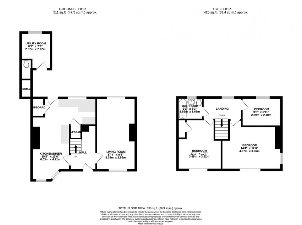 Floorplan for Great Orchard, Ilchester