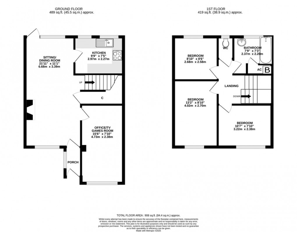 Floorplan for Actis Road, Glastonbury