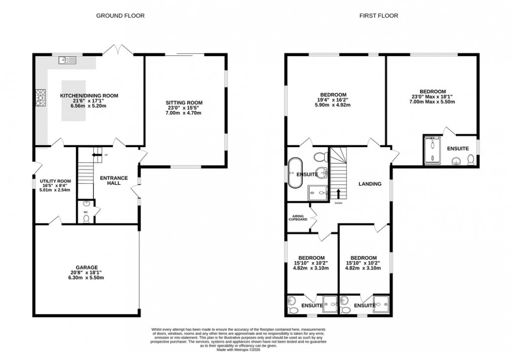 Floorplan for Blacksmiths Lane, Shapwick