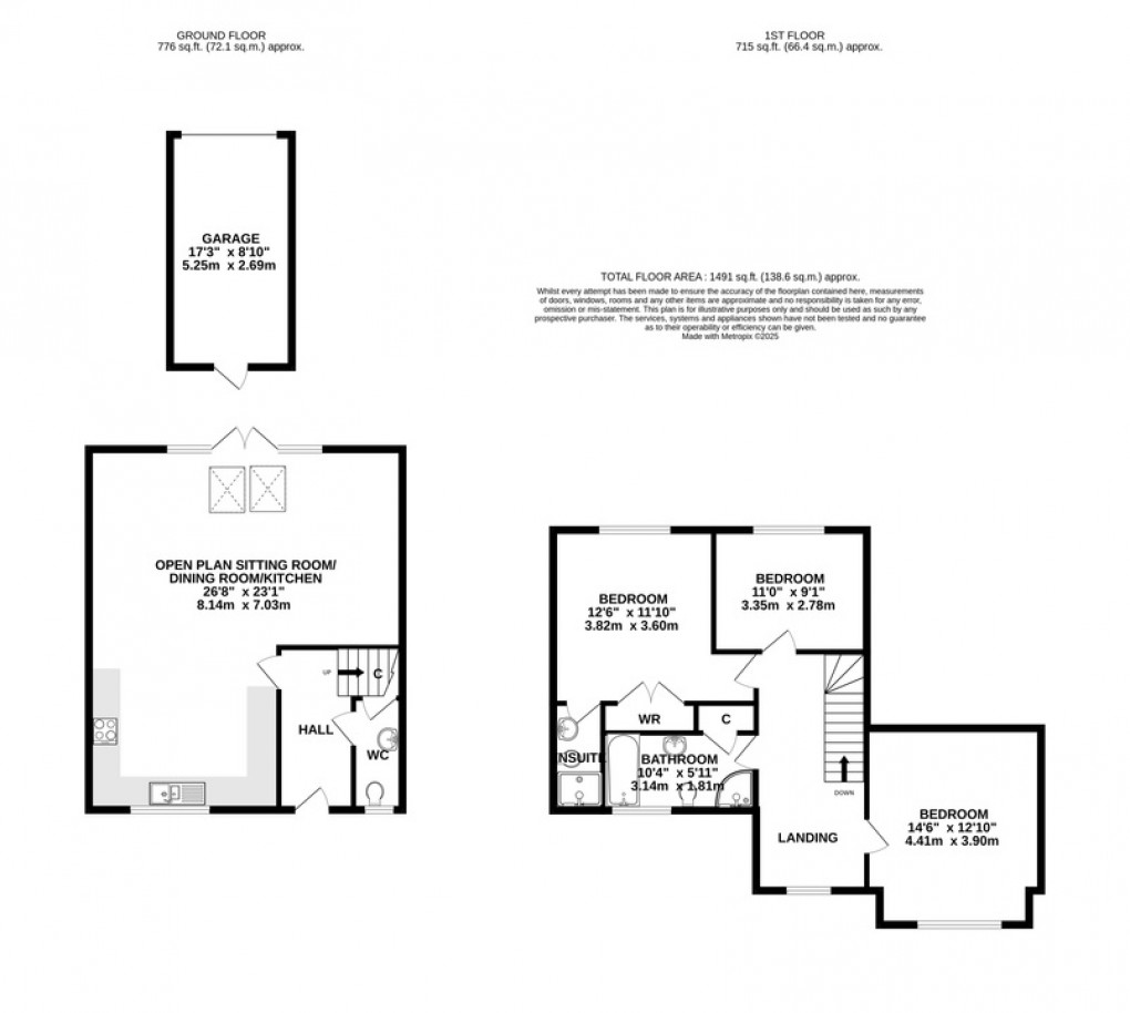 Floorplan for Stawell Road, Stawell