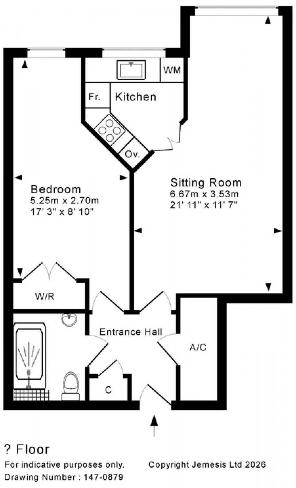 Floorplan for Mondyes Court, Wells