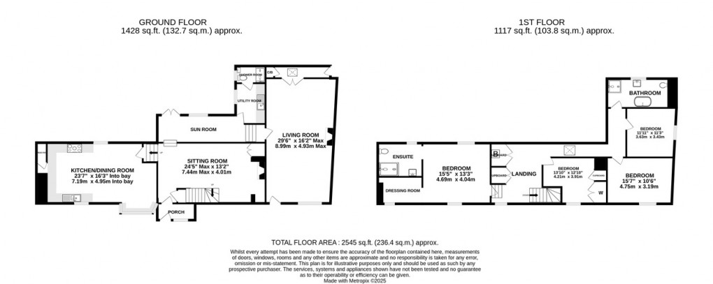 Floorplan for Bath Road, Ashcott