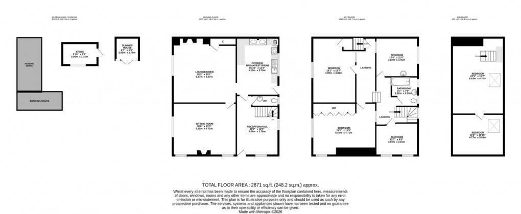 Floorplan for Compton Street, Butleigh