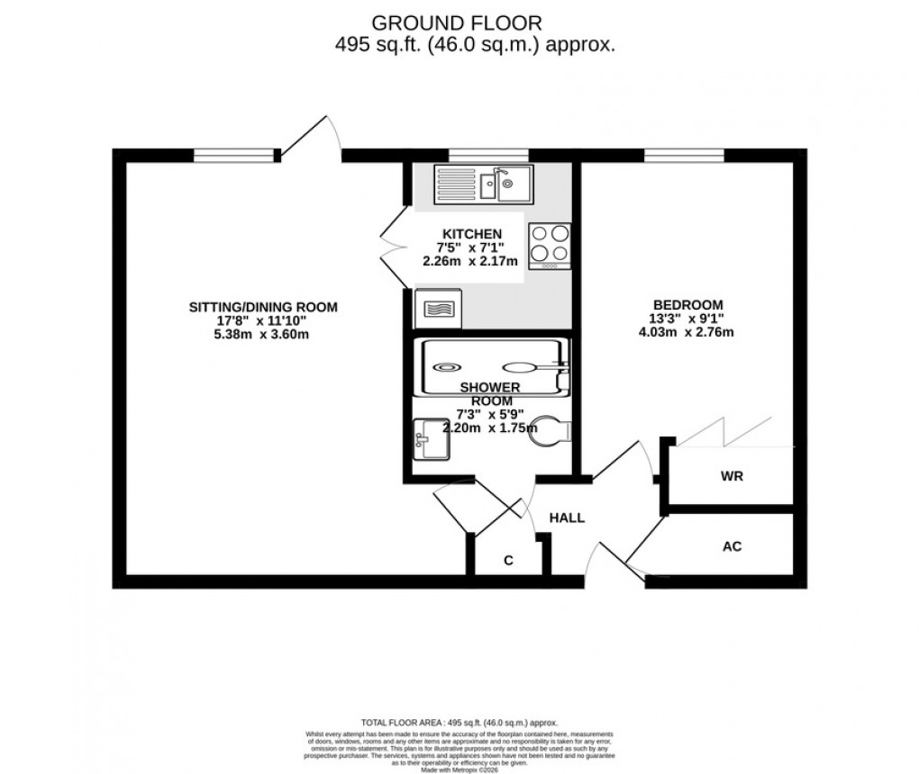 Floorplan for Bluestone Court, Street