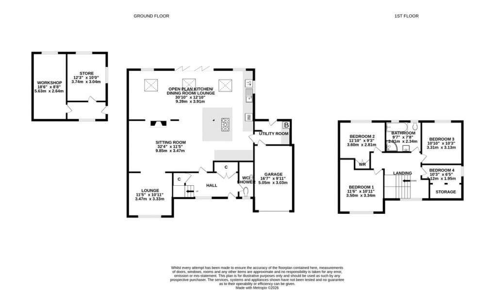 Floorplan for Northfield, Somerton