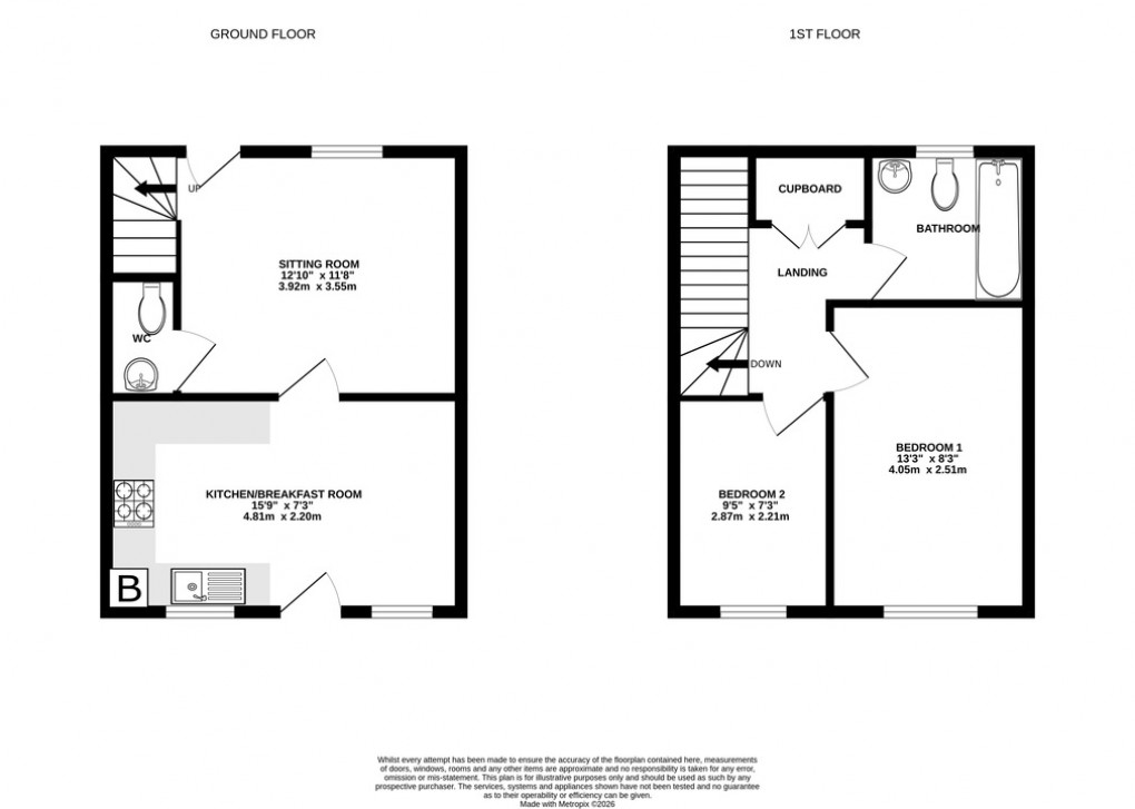 Floorplan for Strode Road, Street