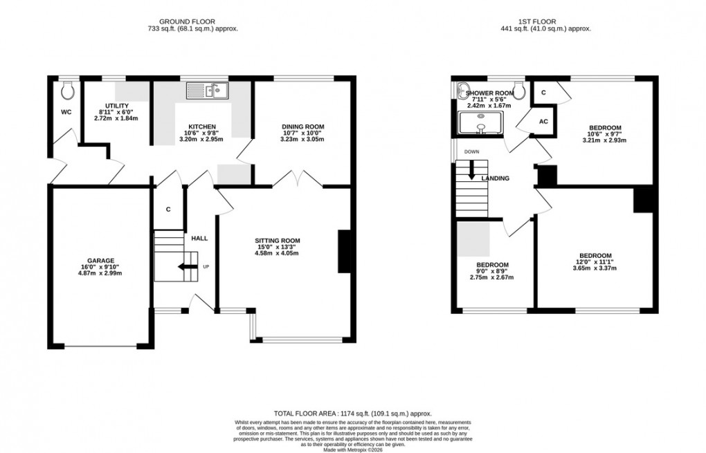 Floorplan for Blenheim Road, Street