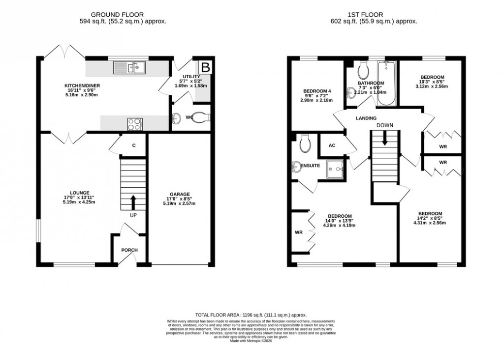 Floorplan for Oberon Grove, Street