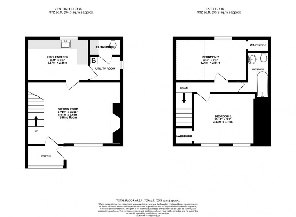Floorplan for St. Marys Road, Glastonbury