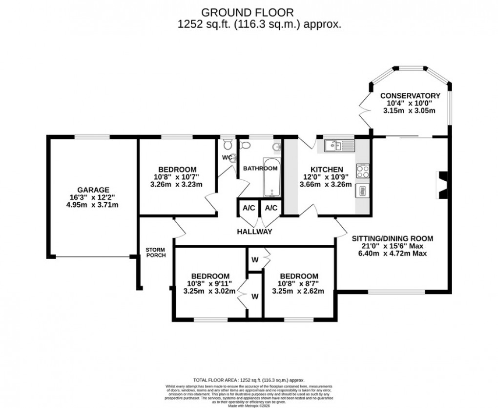 Floorplan for Burley Gardens, Street
