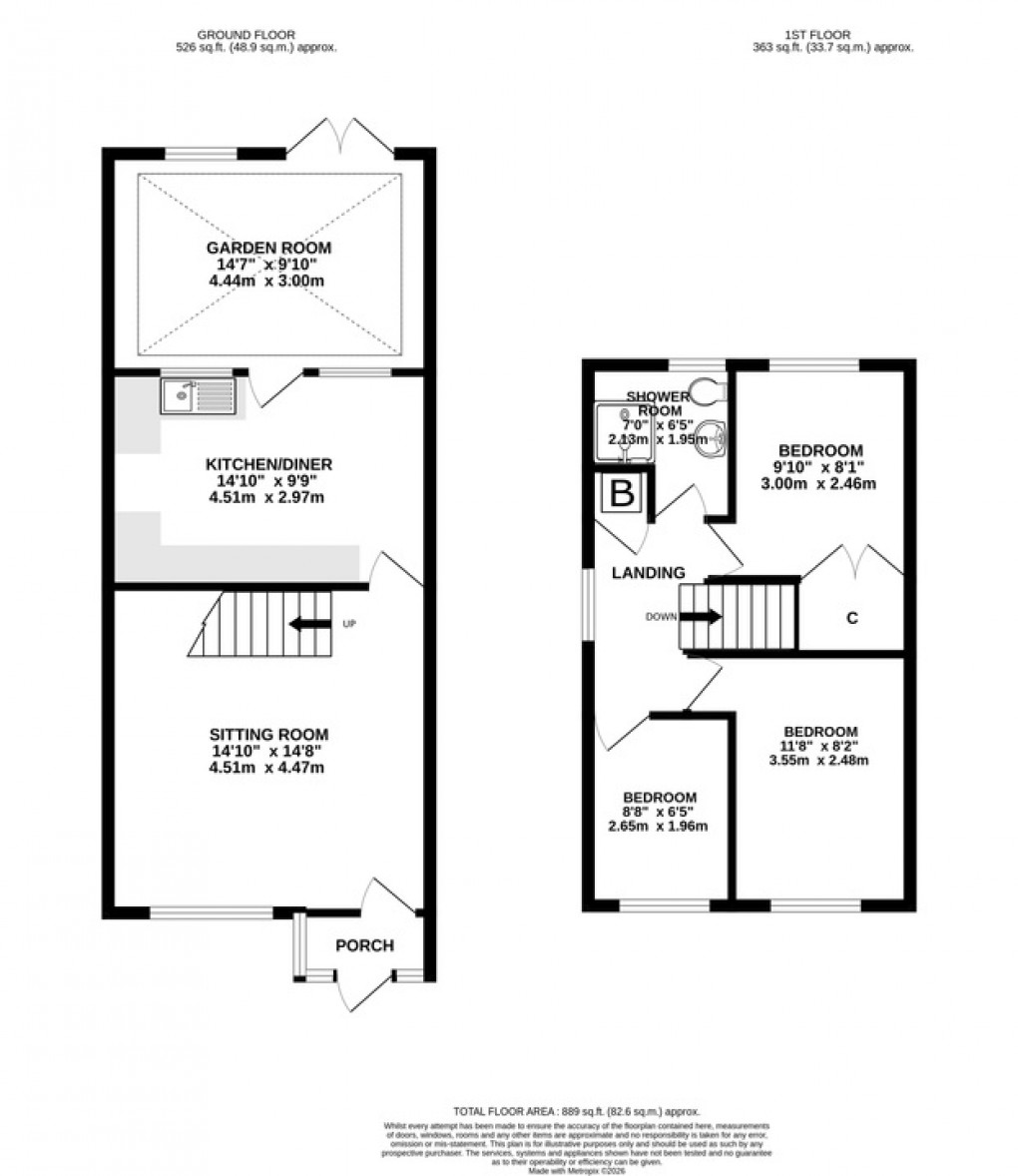 Floorplan for Blagrove Close, Street