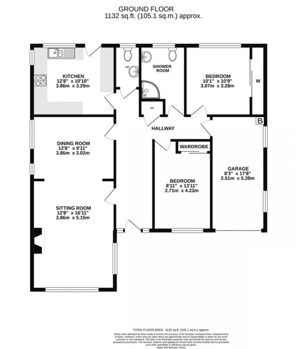Floorplan for Highfield Road, Street
