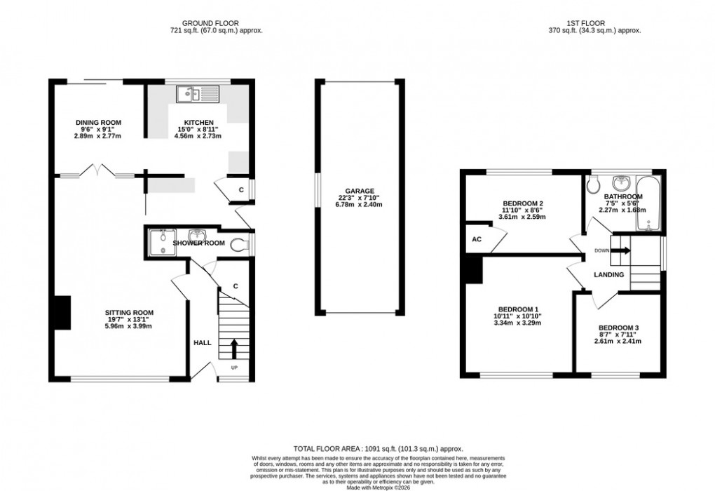 Floorplan for Underwood Road, Glastonbury