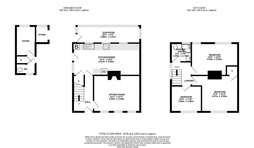 Floorplan for Asney Road, Street