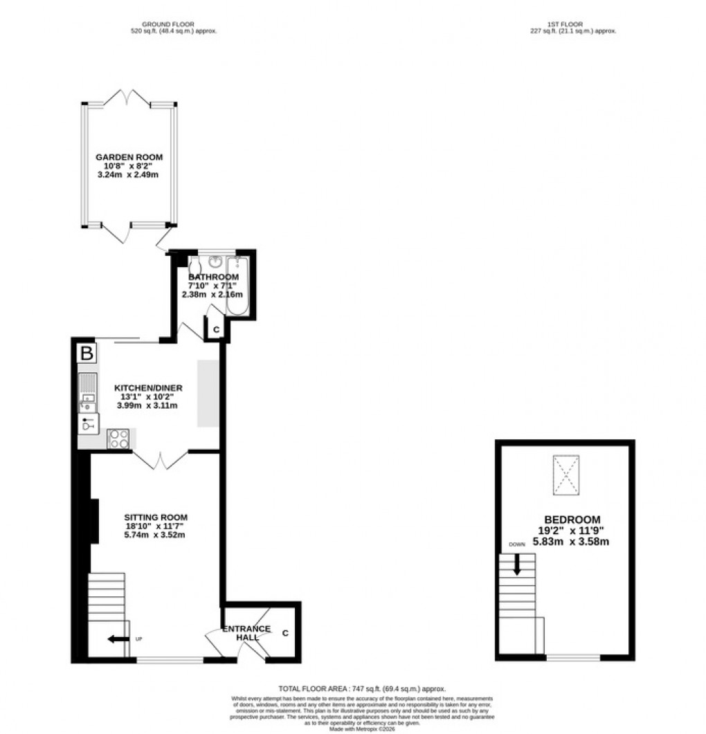 Floorplan for Main Street, Walton