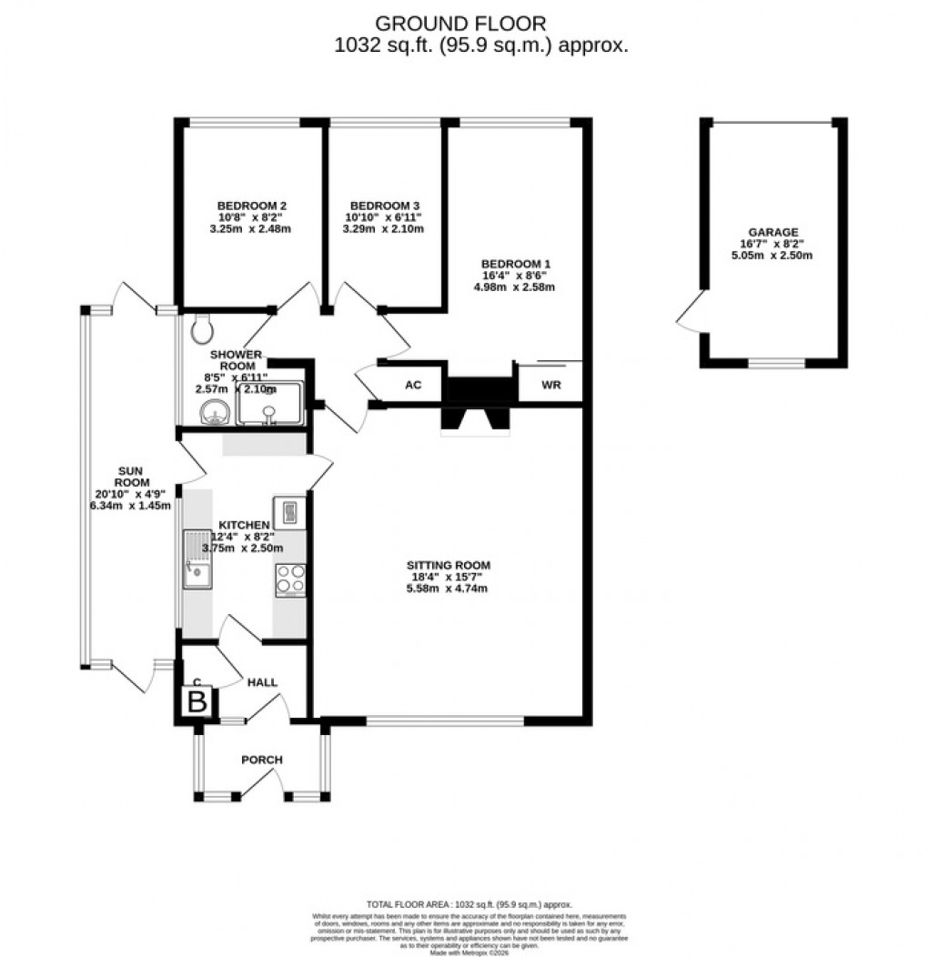 Floorplan for Jocelyn Drive, Wells