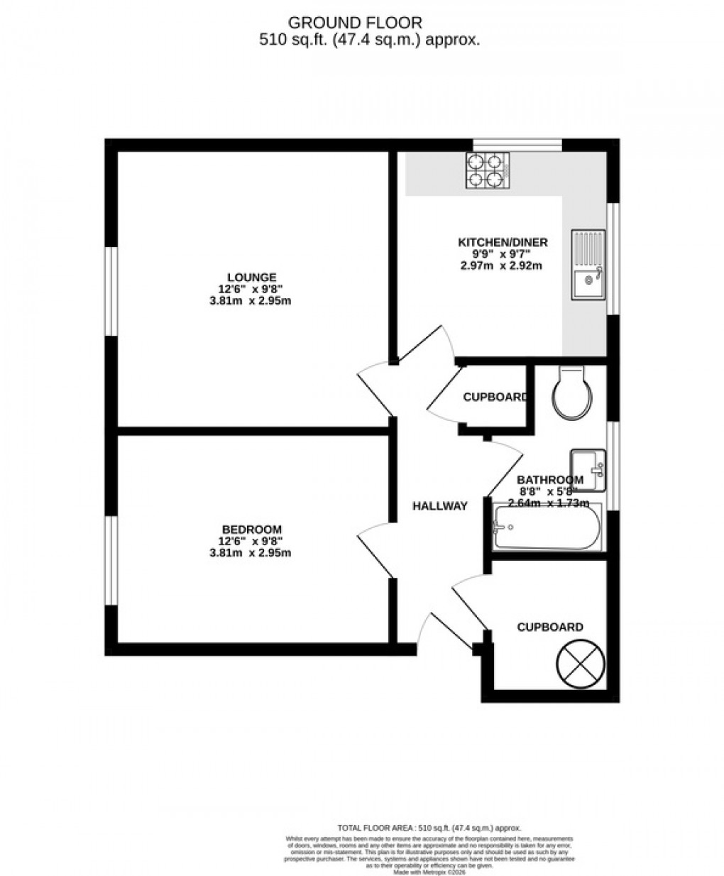 Floorplan for Strode Road, Street