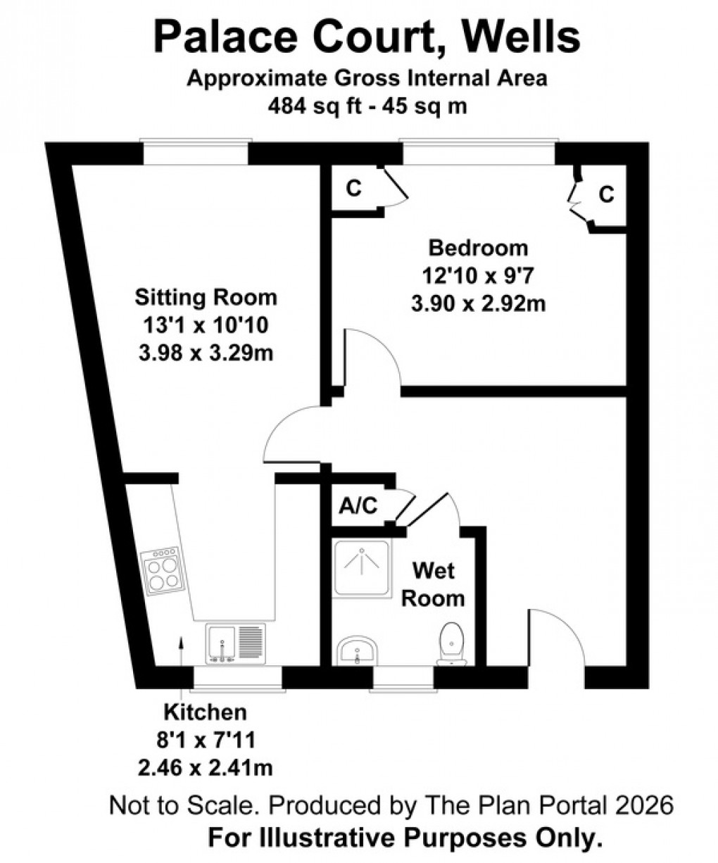 Floorplan for Silver Street, Wells