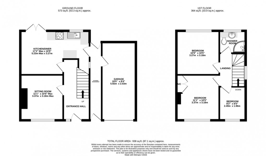 Floorplan for Pearmain Road, Street