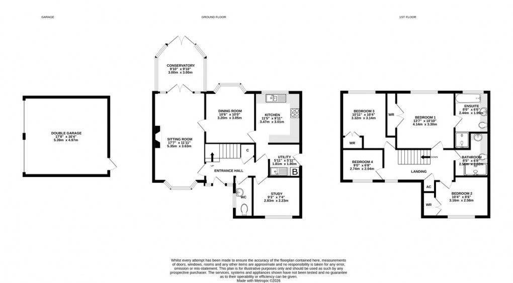 Floorplan for Boundary Way, Glastonbury