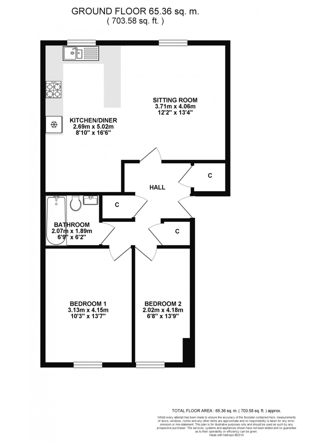 Floorplan for The Cross, Street