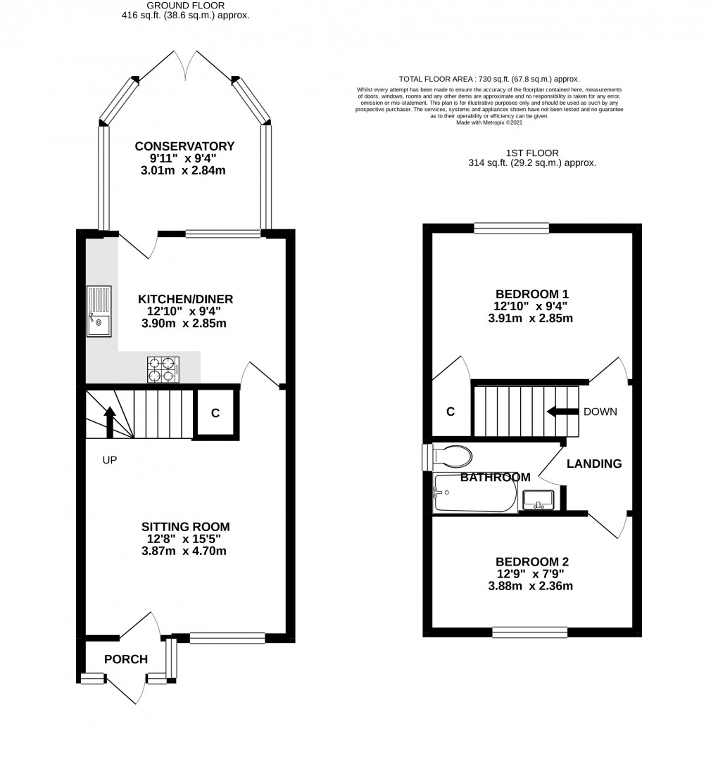 Floorplan for Strode Road, Street