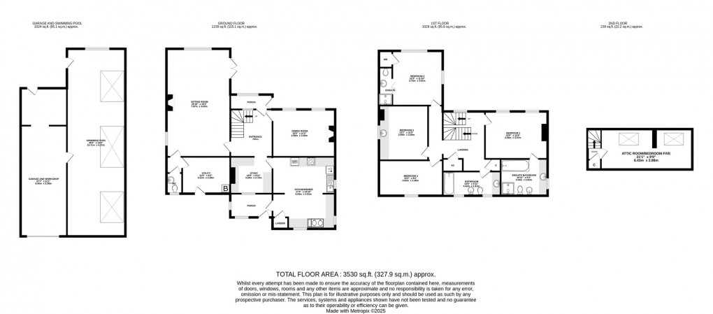 Floorplan for Ashcott Road, Meare, Glastonbury