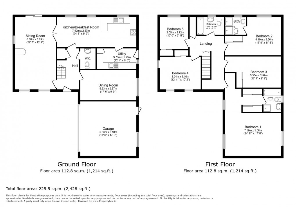 Floorplan for Archbishop Close, Baltonsborough