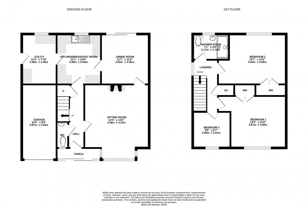Floorplan for Read Mead, Glastonbury