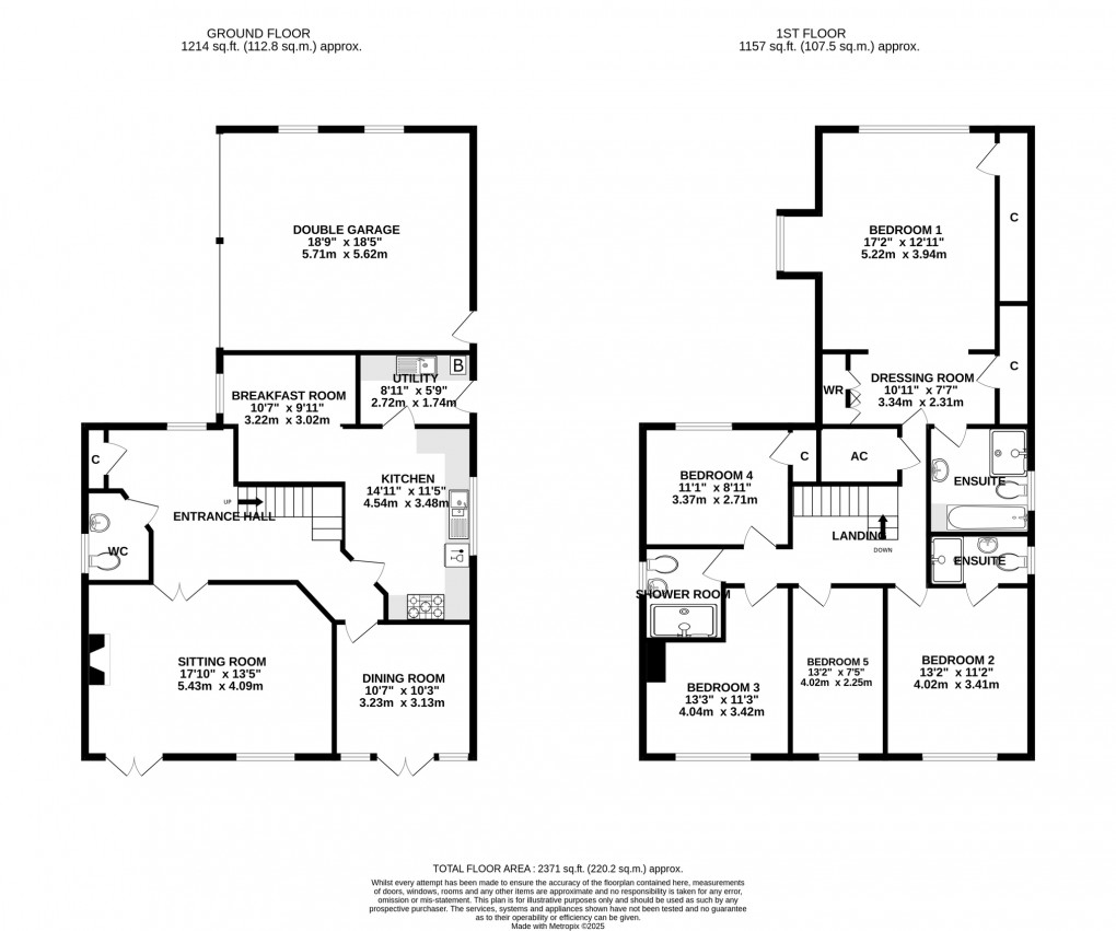 Floorplan for Porch Close, Glastonbury, Somerset