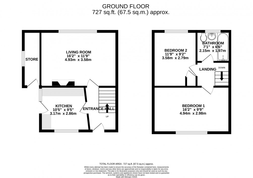 Floorplan for Great Orchard, Ilchester