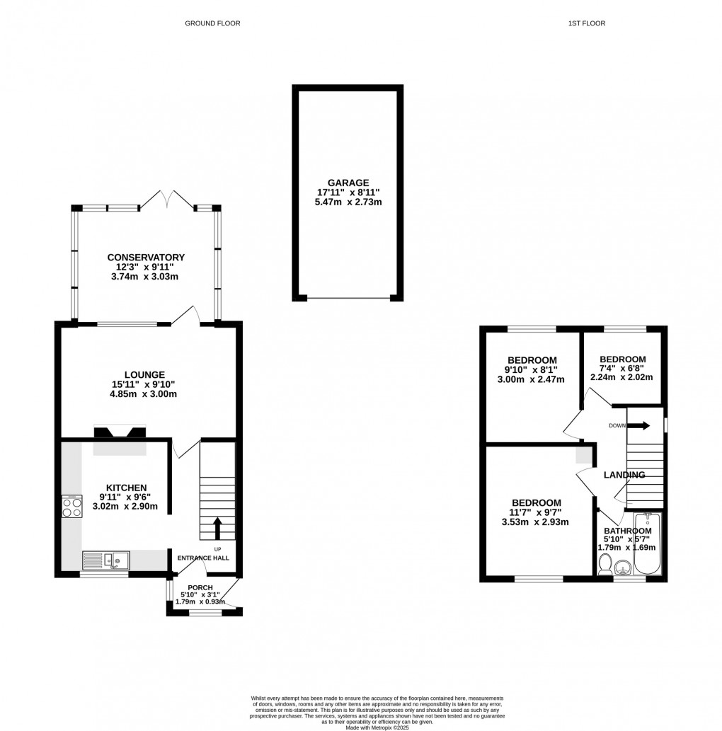 Floorplan for Orchard Road, Somerton