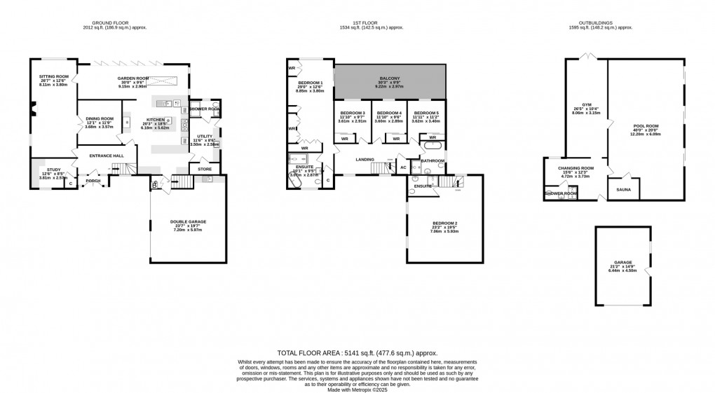 Floorplan for Keinton Mandeville, Somerton