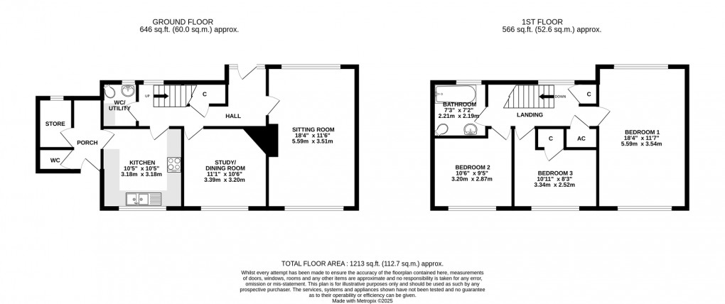 Floorplan for Windmill View, Hayes Road