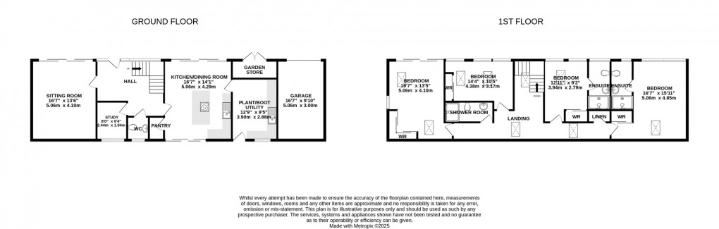 Floorplan for Over Stratton, South Petherton