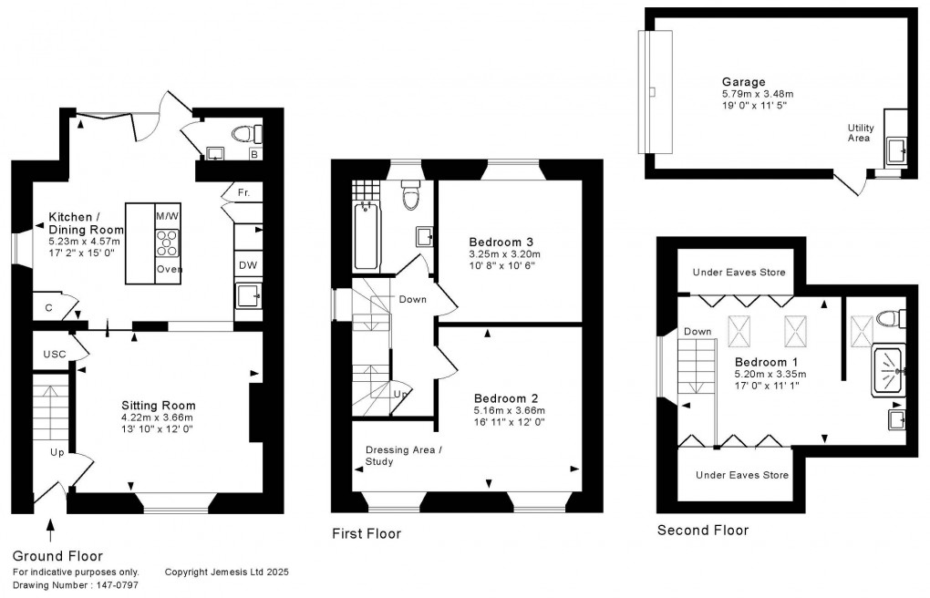 Floorplan for South Street, Wells