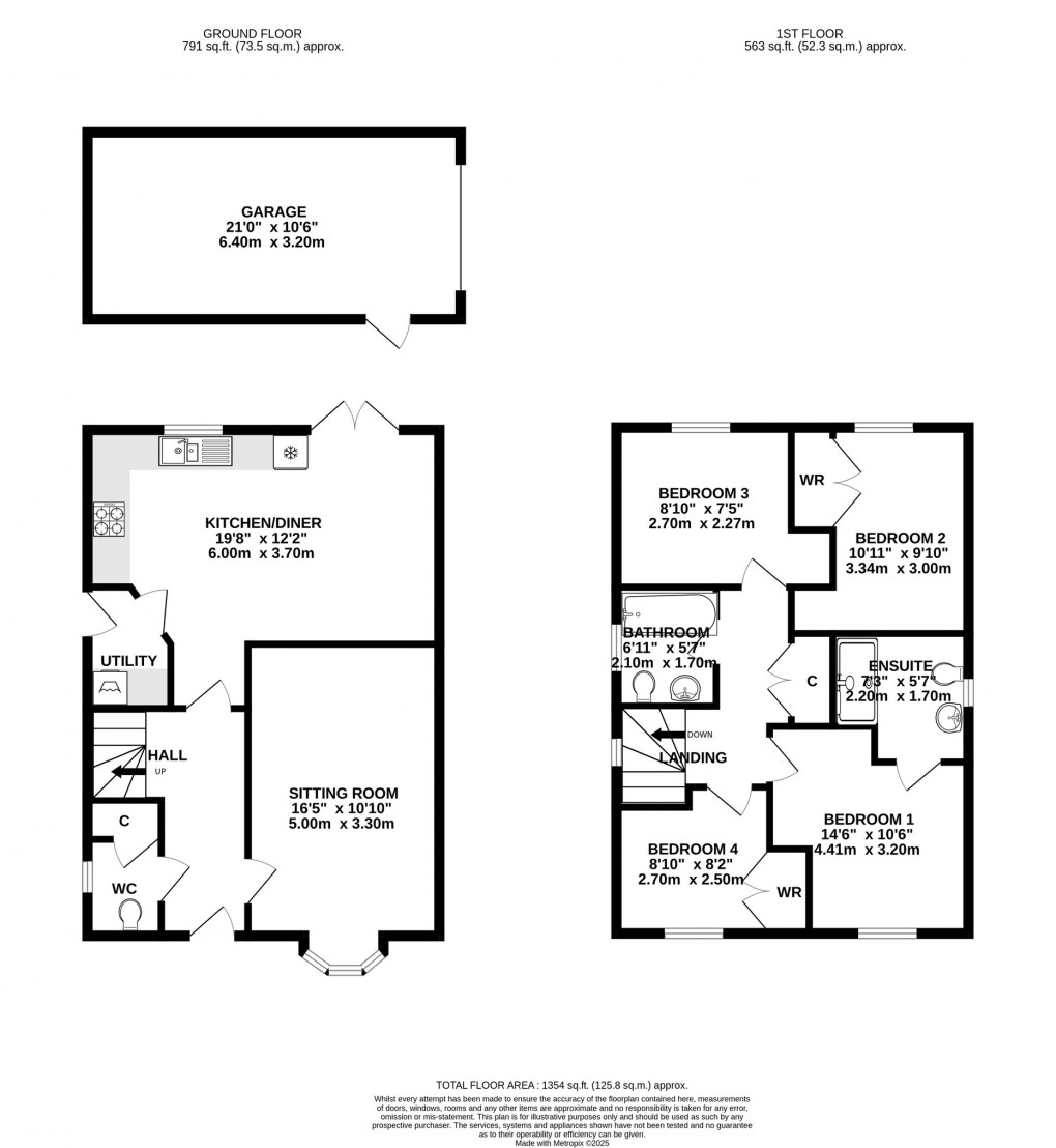 Floorplan for Hayes Drive, Wells