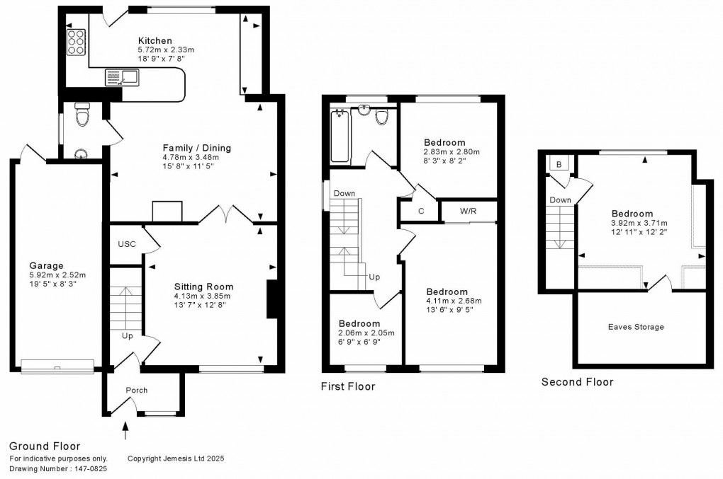 Floorplan for Keward Avenue, Wells