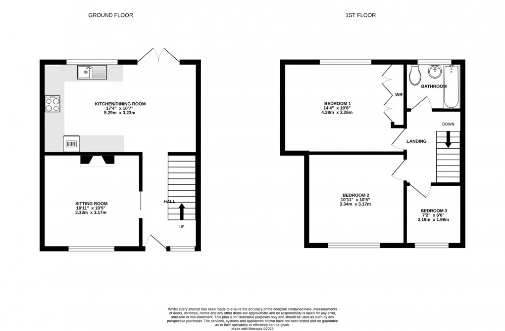 Floorplan for Welsford Avenue, Wells, Somerset