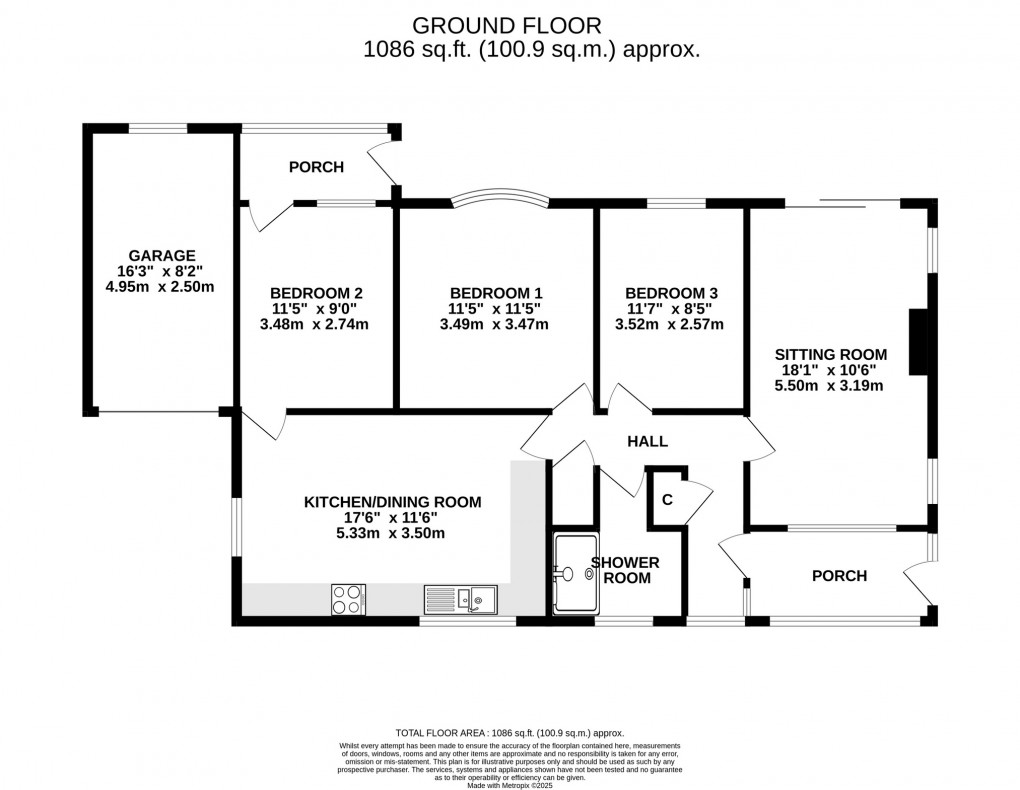 Floorplan for Woodbury Avenue, Wells