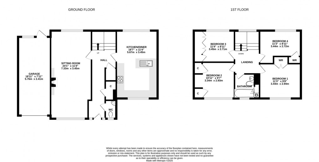 Floorplan for Kidder Bank, Wells