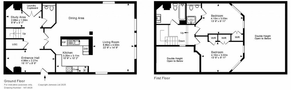 Floorplan for South Horrington, Nr Wells
